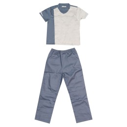 Customized suit female clinic uniform design stitching color matching female clinic uniform animal hospital NU069 Customized suit female clinic uniform design stitching color matching female clinic uniform animal hospital NU069